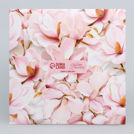 Box for cake, confectionery packaging, Sakura, 15 x 15 x 18 cm-4