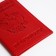 Cover for passport, red color