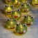 Garland “thread” 2 m with nozzles “frog”, ip20, transparent thread, 10 LED, glow warm white, AAH2
