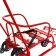 Sled "Timka 5 station wagon", red color