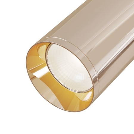 Technical C017CW-01RG Focus ceiling lamp, 65x65x195 mm, GU10, 1x50W, color pink gold-4