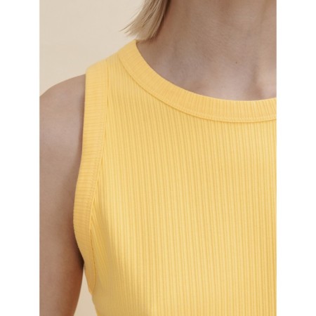 Female T -shirt, size XS, yellow color-3