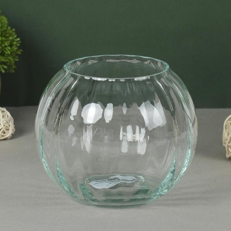 VAZ "Shar" RIF. D = 10cm. H = 16x18 cm, v = 2.5 l of transparent glass (without decor)