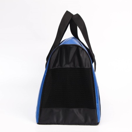 Bag - Animal carrying "Tunnel", nylon, 41 x 25 x 29 cm, cornflower-2