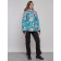 Ski jacket female winter, size 42, blue color