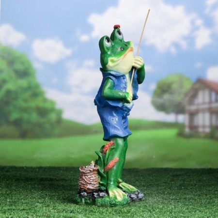 Garden Figure "Forter Fisherman" 12x18x40cm-1