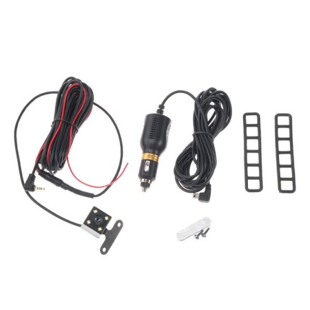 DVR Cartage, 2 cameras, HD 1080p, size 30 × 7.5 cm, TFT 4.5, review 140 °-3