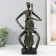 Souvenir Polystone "cellist" for metal 18.8x14x35.8 cm