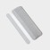 Fixed file for files, abrasiveness 180, 18 cm, packing 50 pcs, color gray color