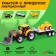 Tractor inertial "Farmer", with a trailer and tractor
