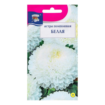 Flowers of Astra "Pomponal", white, 0.3 g