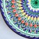 Largan Rishtan ceramics "Patterns", 32 cm, blue