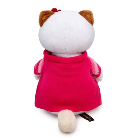 Soft toy "Lee in a knitted dress with a heart", 24 cm-2