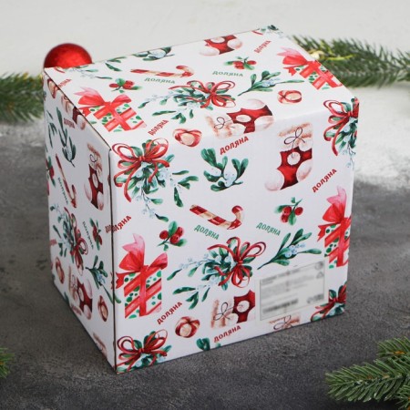Solonka Dolyana Happy New Year, 600 ml, 14 × 10 × 14 cm-6