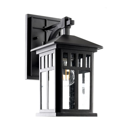 Sadovo-park lamp Feron PL671, IP44, E27, 60 W, 220x155x315 mm, black color-2