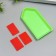 Set for creativity "White" set 24 types, tools, tweezers, stand, mat 2.5x12x18 cm
