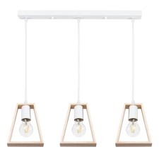 Suspension Brussels 20x58x5 cm, 3x60W E27