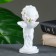 Figure "Angel with the heart on the stand" 6x14cm