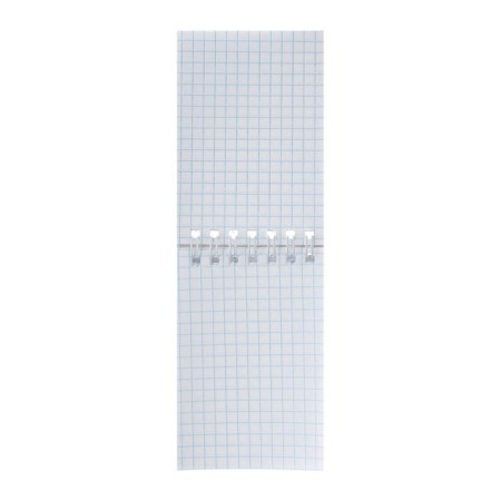Notepad A7, 40 sheets in a cage on the crest "Nature", mix-2