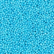 Confectionery sprinkling balls 2 mm, blue mother -of -pearl, 50 g