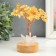 Acrylic souvenir, metal, tree Light "Tree of Good luck" under citrins