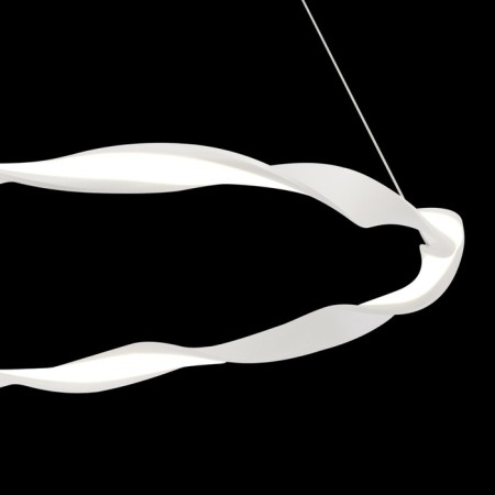Suspended chandelier Mantra Madagascar, LED, 2520LM, 3000K, 300 mm, white color-3