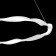 Suspended chandelier Mantra Madagascar, LED, 2520LM, 3000K, 300 mm, white color