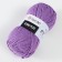 Yarn "Jeans Plus" 55% cotton, 45% acrylic 160m/100g (72 violet)