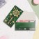 Envenue for money "For good luck!" embossing, clover, 16.5x8.5 cm