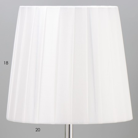 FIONAL LAME "E27 40W black and white 19x19x36 cm Risalux-3