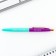 Set Stickers and pen “Beauty in you”, 2 x 30 l, blue paste 0.7 mm