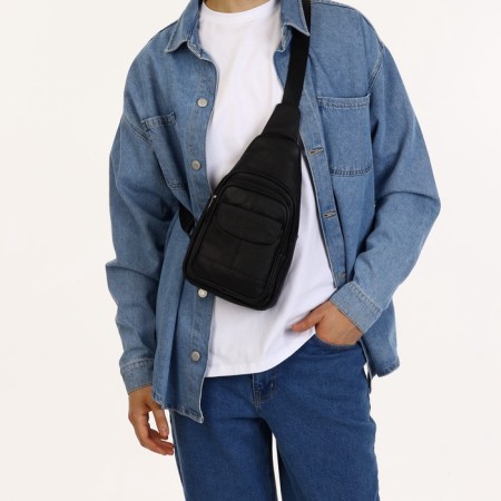 Male bag-bag, black color-4