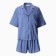Female pajamas (shirt and shorts) KAFTAN "strip" R.48-50, blue