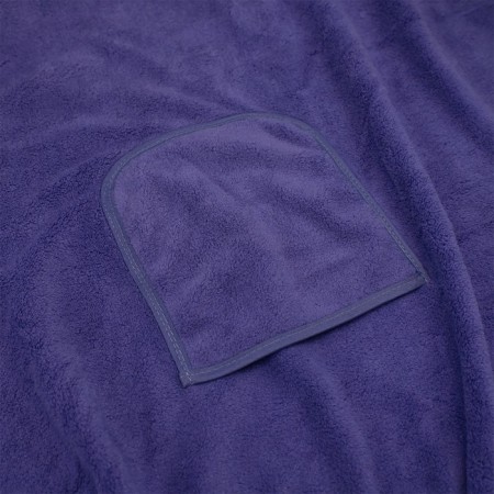 Kilt male towel, size 80x150 cm, dark blue color-2