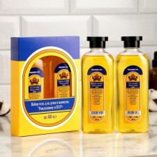 Set of shower gel and shampoo 