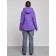 Ski costume female winter, size 48, purple color