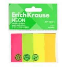 Bookmarks with adhesive edge paper 20x50 mm, Erichkrause 