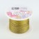 Weaving thread, d = 1 mm, 25 ± 1 m, gold color