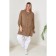 Women's tunic, size 62, khaki color
