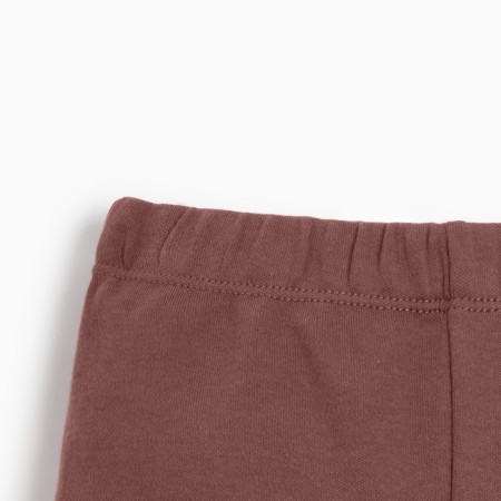 Kidsa (sweatshirt, shorts) minku, brown color, height 80-86 cm-10