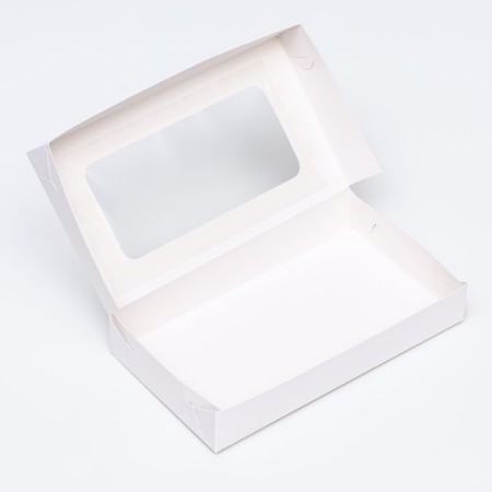 Confectionery packaging, white, 18 x 10 x 3 cm-3