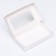 Confectionery packaging, white, 18 x 10 x 3 cm