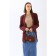 Bag-mixer on fasteners, burgundy color