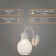 Bra "Vintage" 1xe27 40W white 12x19x23 cm