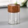 Decor for creativity Glass "Jars with a lid" 4x2.8x2.8 cm
