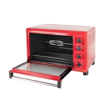 Mini-fucked Oursson OV4225/RD, 2000 W, 42 l, 12 modes, 100-230 ° C, convection, red-3