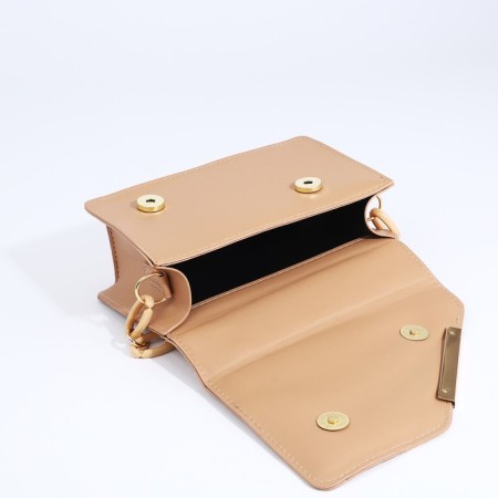 Bag Messenger with lightning, beige color-6