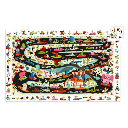 Puzzle for observation Djeco "Rally", 54 elements-1