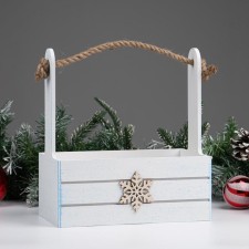 Kashpo wooden 25x15x30 cm, 