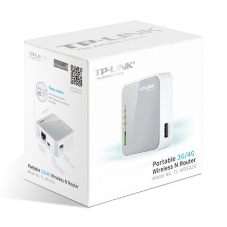 Wi-Fi Router TP-Link TL-MR3020 150 Mbps, USB for 3G/4G-3